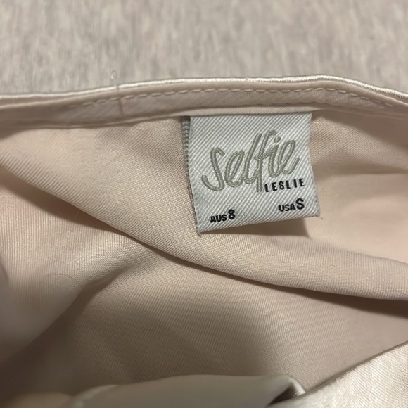 Selfie Leslie Oyster Halter Mini Dress 🦪 - Picture 13 of 14